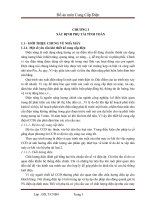 Nội dung đồ án tốt nghiệp môn cung cấp điện