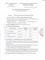 Báo cáo tình hình quản trị công ty - Công ty Cổ phần Chứng khoán Đại Dương