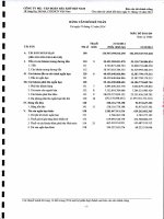 Báo cáo tài chính công ty mẹ năm 2014 - Tập đoàn Dầu khí Việt Nam