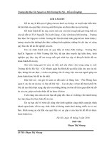 Đánh giá hiện trạng và đề xuất giải pháp nâng cao hiệu quả quản lí chất thải rắn sinh hoạt trên địa bàn quận Ba Đình, Thành Phố Hà Nội