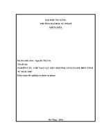 NGHIÊN CỨU  CHẾ TẠO VẬT LIỆU HẤP PHỤ CELLULOSE BIẾN TÍNH TỪ DĂM TRE