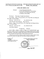 Nghị quyết Đại hội cổ đông thường niên - Tổng công ty Cổ phần Vận tải Dầu khí