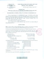 Nghị quyết Đại hội cổ đông thường niên - Công ty Cổ phần Cơ khí Điện lực