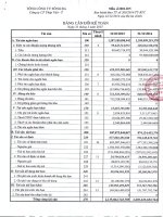 Báo cáo tài chính quý 1 năm 2015 - Công ty Cổ phần Thép Việt Ý