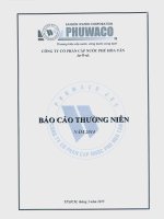 Báo cáo thường niên năm 2014 - Công ty cổ phần Cấp nước Phú Hòa Tân