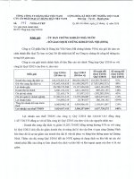 Báo cáo tài chính công ty mẹ quý 1 năm 2016 - Công ty cổ phần Đại lý Hàng hải Việt Nam