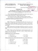 Nghị quyết Đại hội cổ đông thường niên - Công ty cổ phần Tư vấn Điện lực Dầu khí Việt Nam