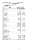 Báo cáo tài chính quý 1 năm 2009 - Công ty Cổ phần Thiết bị Bưu điện