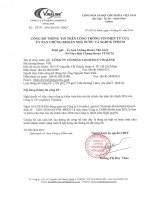 Nghị quyết Hội đồng Quản trị - Công ty cổ phần Logistics Vinalink