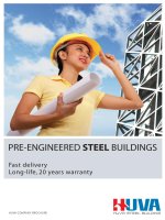 Nha thep tien che HUVA brochure