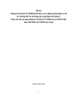 Thông tư 022013TTNHNN đã kế thừa và có điểm gì khác biệt so với các hướng dẫn về nội dung này trong hiệp ước Basel 2.