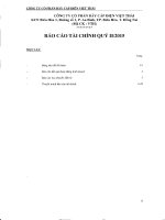 Báo cáo tài chính quý 2 năm 2015 - Công ty Cổ phần Dây cáp điện Việt Thái