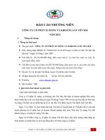 Báo cáo thường niên năm 2012 - Công ty Cổ phần Xi măng và Khoáng sản Yên Bái