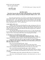 Hướng dẫn kiện toàn hội đồng Đội