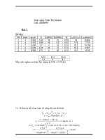 Bài tập cơ học đất 