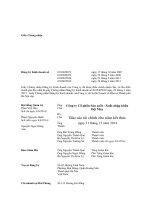 Báo cáo tài chính năm 2014 (đã kiểm toán) - Công ty Cổ phần Sản xuất – Xuất nhập khẩu Dệt May