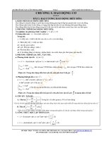 Chương I _ Dao động điều hòa _ Ôn thi Vật lý