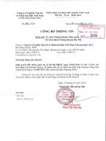 Nghị quyết Hội đồng Quản trị - Công ty Cổ phần Vận tải và Thuê tàu biển Việt Nam