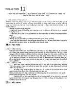 MODULE THCS 11: CHĂM SÓC, HỖ TRỢ TÂM LÍ HỌC SINH NỮ, HỌC SINH NGƯỜI DÂN TỘC THIỂU SỐ TRONG TRƯỜNG TRUNG HOC CƠ SỞ