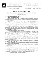 Báo cáo thường niên năm 2007 - Tổng Công ty Tư vấn Thiết kế Dầu khí-CTCP