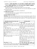 Giáo án Địa lí lớp 10 (Tiết 50 đến tiết 54)