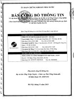 Bản cáo bạch năm 2015 - Tổng Công ty Công nghiệp Ô tô Việt Nam - CTCP