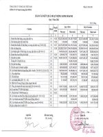 Báo cáo KQKD hợp nhất quý 1 năm 2011 - Công ty Cổ phần Vận tải Xăng dầu VIPCO