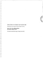 Báo cáo tài chính công ty mẹ năm 2015 (đã kiểm toán) - Tổng công ty Cổ phần Vận tải Dầu khí