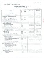 Báo cáo tài chính công ty mẹ quý 4 năm 2010 - Công ty Cổ phần Đầu tư và Xây dựng Cấp thoát nước