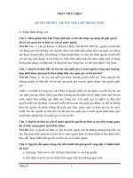Tư pháp quốc tế nhận định đúng sai tình huống