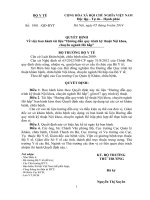 Hướng dẫn quy trình kỹ thuật nội khoa,chuyên ngành hô hấp 