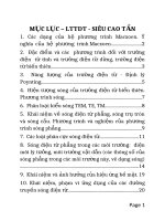 câu hỏi ôn tập môn lý thuyết trường điện từ   siêu cao tần 