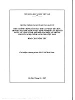 Điều chỉnh chính sách sau khi gia nhập tổ chức thương mại thế giới (WTO) kinh nghiệm của một số nước và vùng lãnh thổ mới gia nhập và những khuyến nghị chính sách cho việt nam 