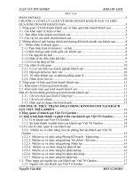 THỰC TRẠNG HOẠT ĐỘNG KINH DOANH DỊCH vụ BUỒNG PHÒNG tại KHÁCH sạn VIỆT TRÌ GARDEN 