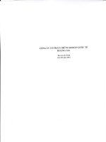 Báo cáo tài chính quý 3 năm 2012 - Công ty Cổ phần Chứng khoán Quốc tế Hoàng Gia
