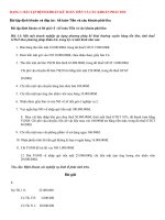 9 dạng bài tập nguyên lý kế toán 