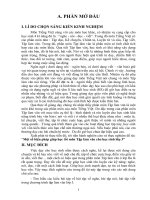 Một số biện pháp giúp học tốt môn tập làm văn cho học sinh lớp 3 