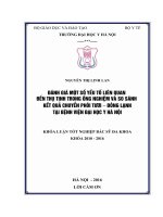 ĐÁNH GIÁ một số yếu tố LIÊN QUAN đến THỤ TINH TRONG ỐNG NGHIỆM và SO SÁNH kết QUẢ CHUYỂN PHÔI tươi – ĐÔNG LẠNH tại BỆNH VIỆN đại học y hà nội 