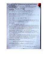 Đề thi THPT quốc gia môn toán năm học 2016(có đáp án)