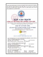 Bản cáo bạch - Công ty Cổ phần Mía đường Lam Sơn
