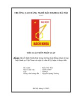 Quyết định hình phạt trong trường hợp đồng phạm trong luật hình sự việt nam và một số vấn đề lý luận và thực tiễn 