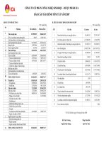 Báo cáo tài chính năm 2007 (đã kiểm toán) - Công ty Cổ phần Công nghệ Sinh học - Dược phẩm ICA