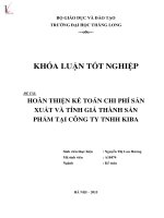 Khóa luận giải pháp nâng cao chất lượng cho vay tiêu dùng tại ngân hàng thương mại cổ phần an bình chi nhánh nguyễn văn cừ 