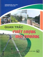 giáo trình quan trắc môi trường 