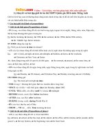 Lý thuyết và bài tập giới từ ôn thi THPT Quốc gia 2016 môn Tiếng Anh