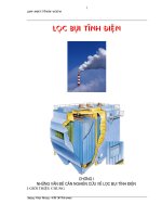 LỌC bụi TĨNH điện 