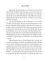 Phân tích thực trạng sử dụng thuốc ARV và thuốc methadone tại trung tâm phòng chống HIVAIDS tỉnh bắc kạn năm 2013 