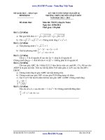 Đề thi vào 10 toán chuyên Lê Quý Đôn  Bình Định