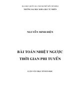luan van thac si phối hợp rèn luyện KN giải toán PT với PT TDH cho học sinh THPT trong dạy học đại số và giải tích