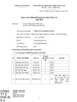 Báo cáo tình hình quản trị công ty - Công ty Cổ phần In số 4